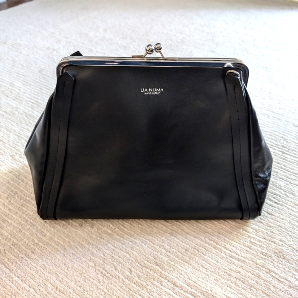 Lia Numa Large Kisslock Bag